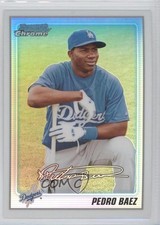 2010 Bowman Chrome Prospects Refractor 177/500 Pedro Baez #BCP190 0b5