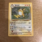Pokémon TCG Raichu Holo Rare Base Set 14/102