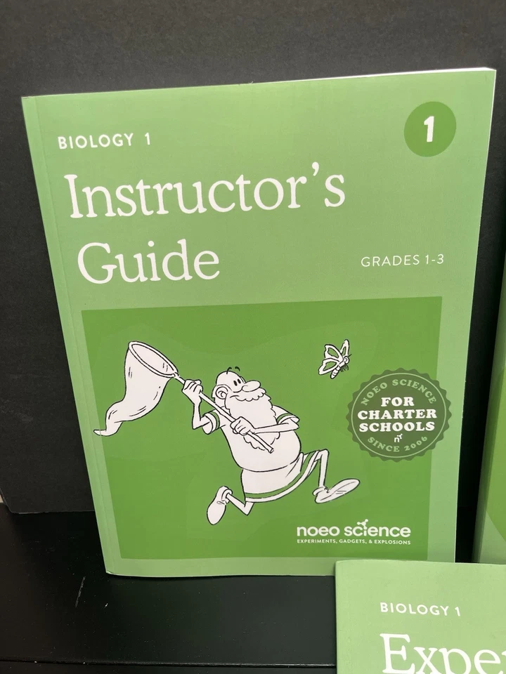Noeo Science Biology 1 Lot Grade 1-3 Instructor’s Guide Lab Manual Experiment - Image 4 of 4