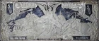 1996 WM $500 Electricity Silver Certificate 8 oz .999 Fine Silver Note Art Bar