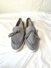 Genuine Leather Flats Shoes Women Loafers Trend Suede Loafers Casual Single Shoe