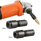 Transfer Head 100-type 2pcs 3mm 50mm 6MM Angle Grinder Black Easy To Install