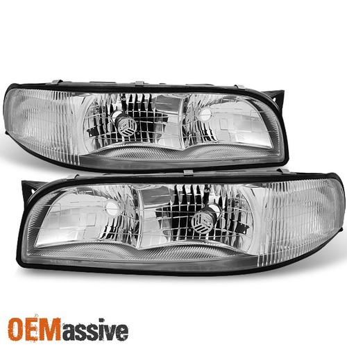 Clear Chrome Headlights & Corner Lights Fit For 1997-2003 Ford F150 Expedition E - Foto 6