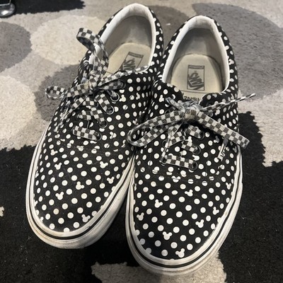 VANS DISNEY X Custom Mickey Mouse Silhouette Polka Dots 9  display picture 3