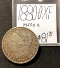 1880 O Morgan Silver Dollar XF! Micro O! ENN Coins