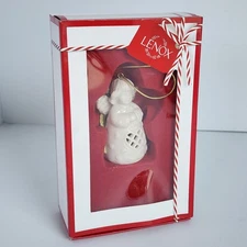 Vintage Lenox Angel Wishes Heart Bell Ornament