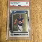 2024 Donruss Optic Caleb Williams Rated Rookie #201 Chicago Bears Base RC PSA 9
