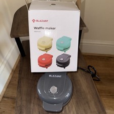 Waffle Maker Mini Small Compact Design, Breakfast Waffle Iron Machine Nonstick