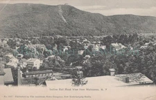 Beacon NY - BIRDSEYE RAILROAD TO SPRING VALLEY ST & INCLINE RAILROAD - Postcard