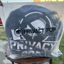 Privacy Pop Up Bed Tent Twin Size Black Out Canopy Portable Space Galaxy NEW