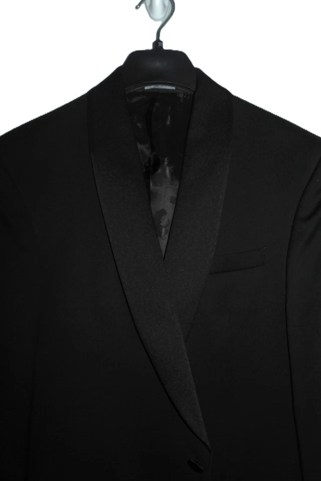 NWOT Men's 40L Ted Baker Josh Shawl Lapel Tuxedo Wool Dinner Jacket in Black - Image 3 of 4
