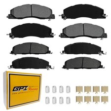 Front+Rear Brake Pads For RAM 2500 3500 2011 2012 2013 2014 - 2017 Truck Models