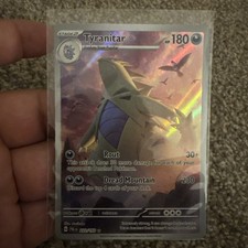 Pokémon TCG Tyranitar Scarlet & Violet Paldea Evolved Card 222/193 on eBay