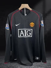 Manchester United 2007-2008 Away Long Sleeve Jersey - Cristiano Ronaldo #7