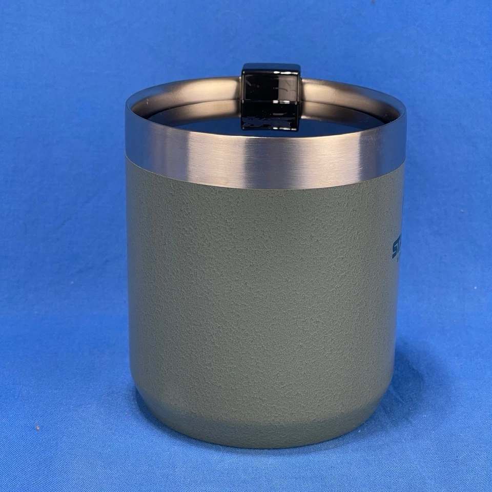 Stanley Classic Legendary Camp Mug Coffee Cup 12oz Hammertone Green (A) - Image 4 of 4