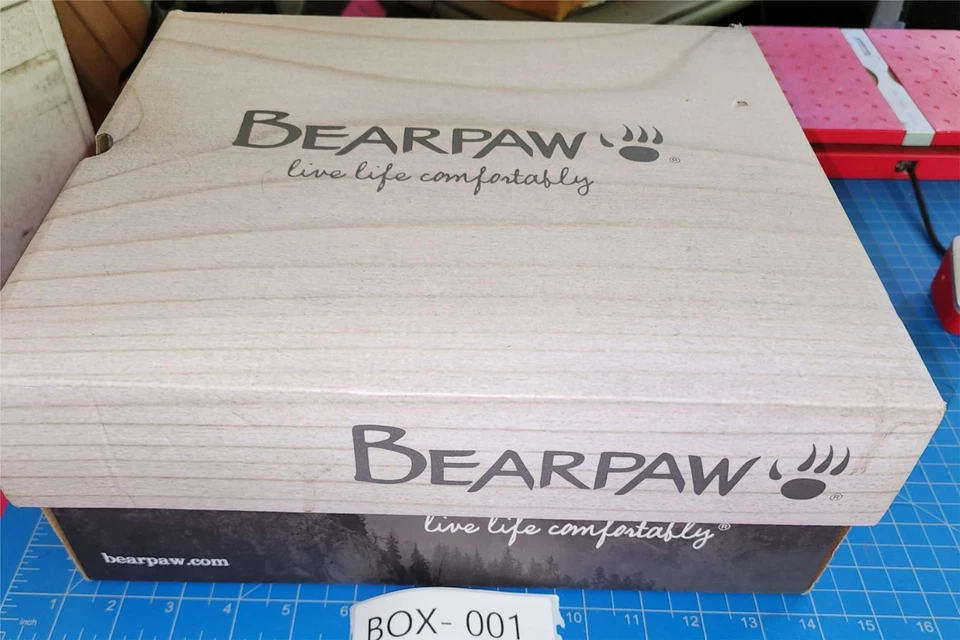 BOX002-001 BEARPAW Elle Botas Cortas 1962W NeverWet EE. UU. 7 UK 5 Blue Haze 302 NUEVAS Foto 3 de 4