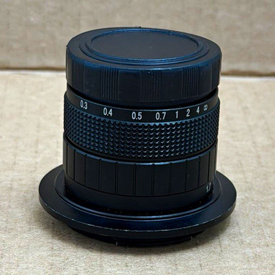 Fotasy 35mm f/1.7 Manual Focus C-Mount CCTV Lens Metal Body Universal