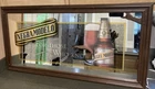 AUTHENTIC  VINTAGE NEGRA MODELO FRAMED MIRROR LARGE BEER SIGN 40”x20”