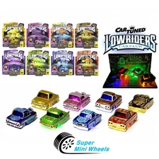 CarTuned 1:64 Lowriders SHOW GLOW Series 1 Set 8 Pcs LED Light Factory Sealed ！