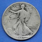 1943 WALKING LIBERTY HALF DOLLAR, OVER 80 YEARS OLD!!!