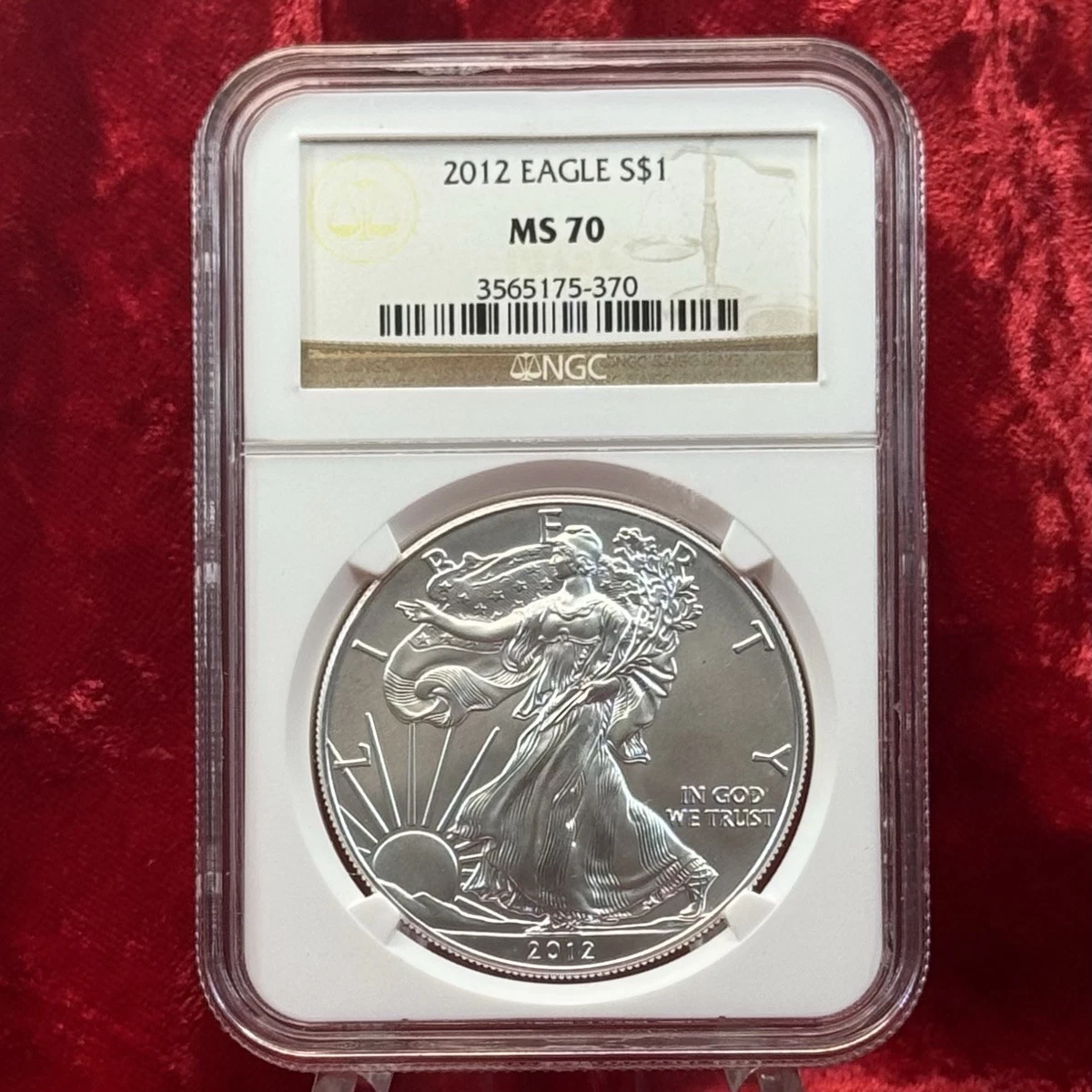 American Eagle MS 70 Graded 2012 Silver Bullion Coins for sale | eBay