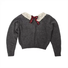 Miu Miu 20 years Mohair Knit 44 Ladies' Gray  MML358