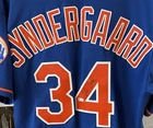Noah Syndergaard Signed Authentic Majestic New York Mets Jersey MLB