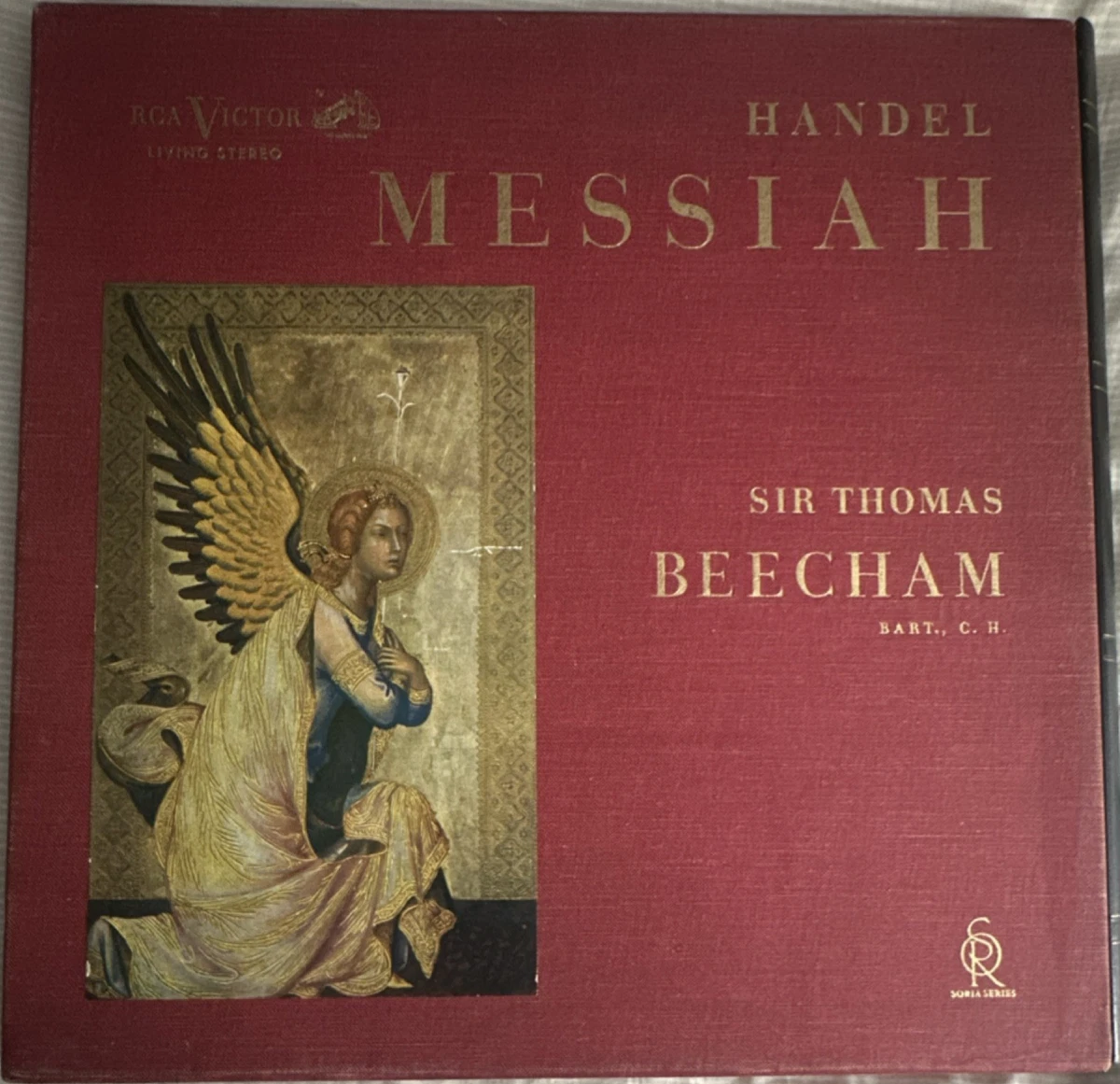 Handel メサイア ビーチャム指揮 Victor 4枚組 レコード LP Handel Messiah Beecham for sale - eBay