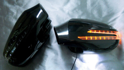 Fits Mercedes W208 CLK-Class 96~02 BLACK Arrow Type LED Side Mirror Cover CLK - Picture 1 of 6