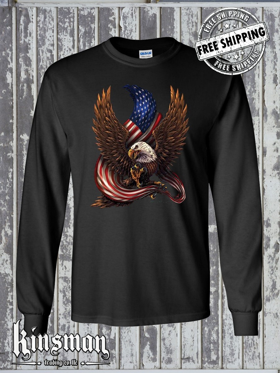 Bald Eagle American Flag 4th Of July Patriotic Freedom USA T-Shirt Bald Eagle American Flag 4th Of July Patriotic Freedom USA T-Shirt