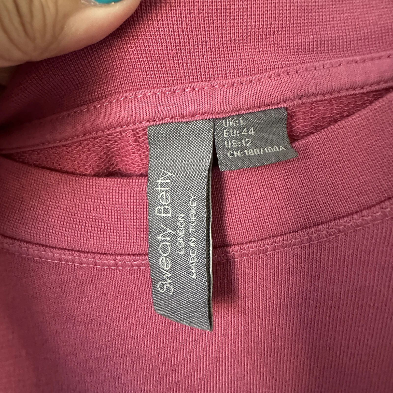 sweaty-betty after class crop cozy loungewear sweatshirt