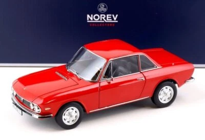 LANCIA Fulvia 1600 HF Lusso - 1971 - red - NOREV 1:18