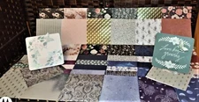 scrapbook paper cardmaking  LOVE KEEPS GROWING -journaling gift boxing