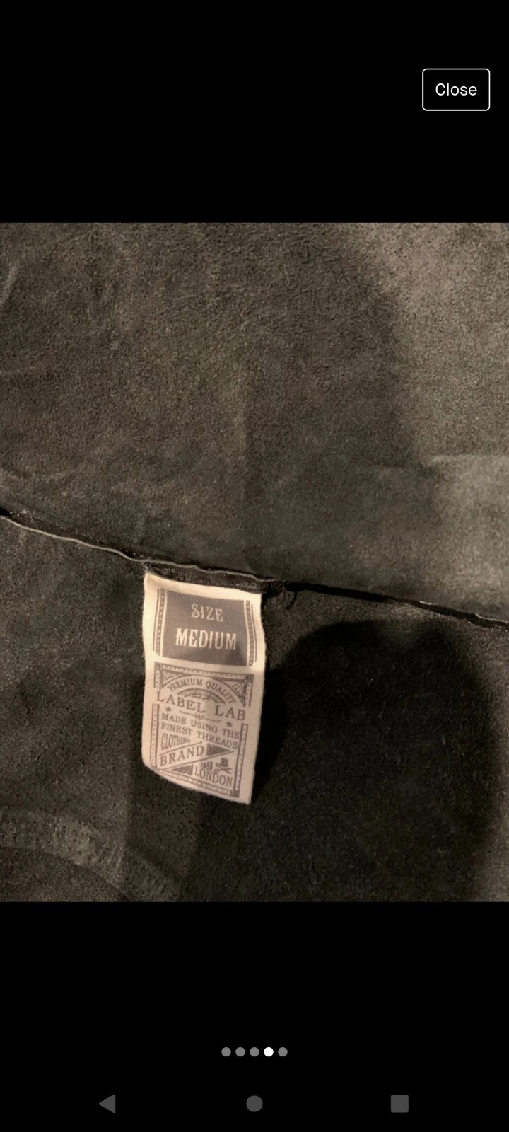 Label Lab Leather Shirt/Jacket eBay