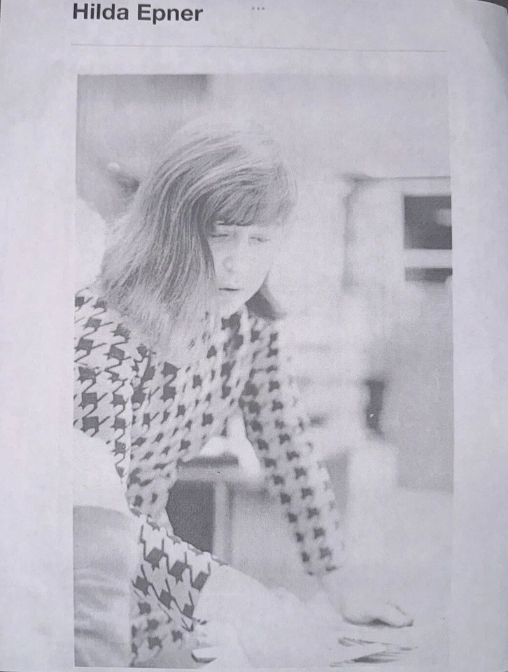 HILDA EPNER - LOOSE FOOT AND DANCING FREE - Jackson Pollock Style - 27x40” - Image 3 of 4