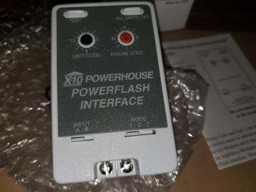 White X-10 Powerflash PF 284 Security Interface Module - Same As X10-Pro PSC01 - Picture 5 of 5