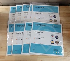 Glowforge IRON ON HEAT TRANSFER 12"x12" Vinyl Alternative YOU CHOOSE