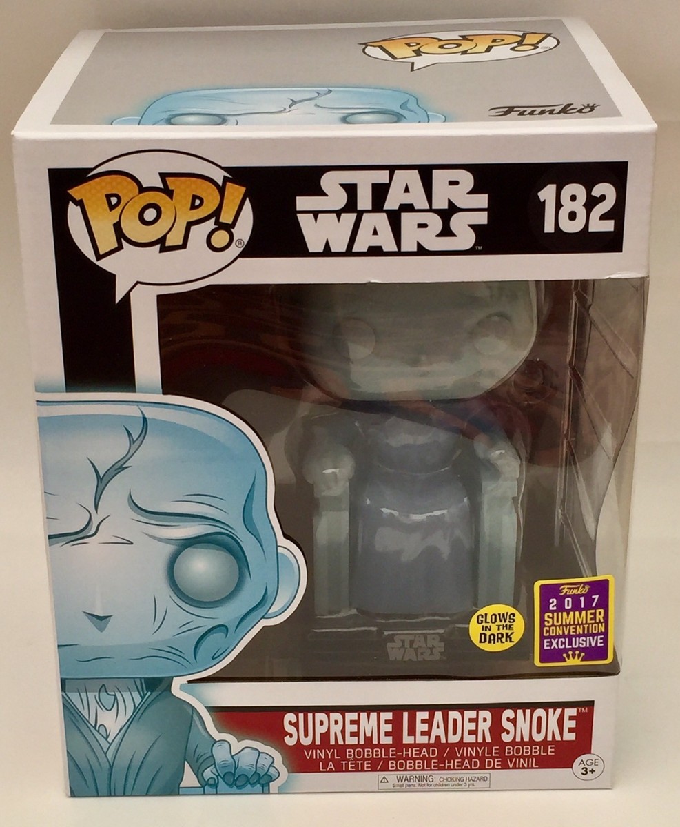 SF・ファンタジー・ホラー POP! STAR WARS SUPREME LEADER SNOKE 182 Funko Pop Star Wars Supreme Leader Snoke #182 2017 SDCC