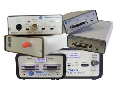Trend Networks LTX5525 Series Analog/Digital Fiber Optic Links