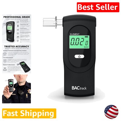 Professional Breathalyzer - Accurate BAC Tester - Portable & DOT/NHTSA Compliant