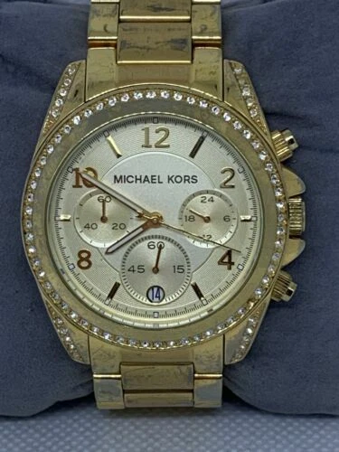 Michael Kors MK5166 Orologio Donna Acciaio Inox Oro Analogico 39mm Quarzo B783