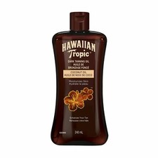 HAWAIIAN TROPIC  DARK TANNING OIL COCONUT 240ml EACH- LONG EXPIRY