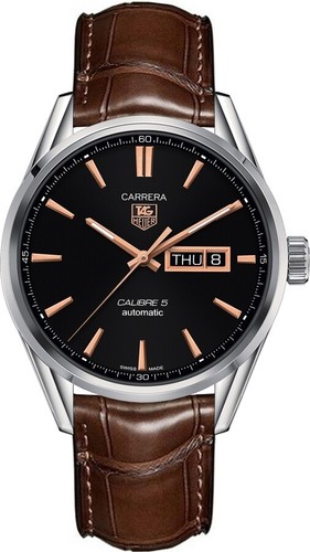 TAG Heuer Carrera FC6291 brown leather watch strap CAS WV WAS WAR CV CAS 20mm - Picture 19 of 24