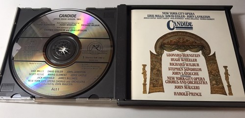 Candide by Leonard Bernstein (2 CD, 1992) New York City Opera, Erie Mills - Picture 4 of 5