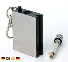 Benzin Feuerzeug Sturm mit Feuerstein Metall Zündholz Ewig Feuerzeug Outdoor Neu