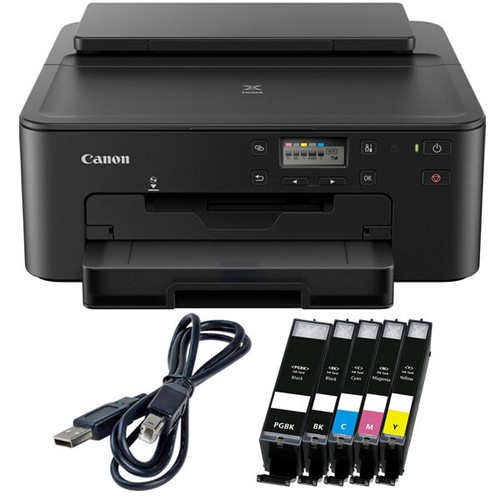 Canon PIXMA ts 705 impresora + USB + 5x XL tinta, CD-presión, duplex, foto  WiFi WLan | eBay