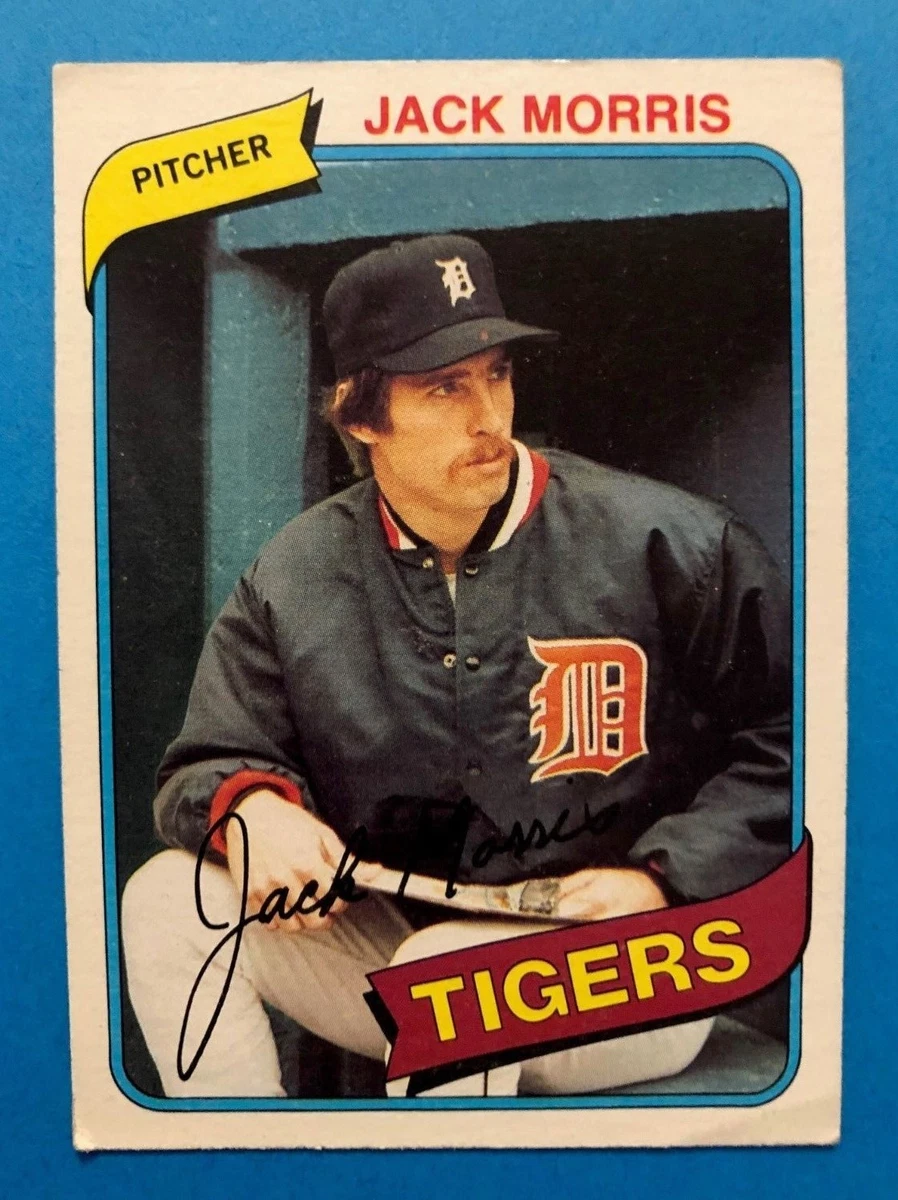 Jack Morris Baseball Cards by Baseball Almanac