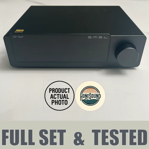 SMSL D-6s MQA-CD ES9039Q2M Bluetooth Decoder XU316 DAC with Remote Control