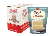 Bob's Red Mill Yellow Cake Mix 15.5oz (4 Pack) Simple Clean Ingredients