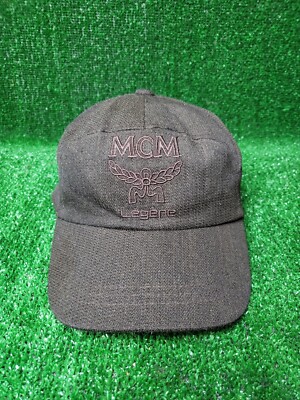 MCM ロゴキャップ Adjustable Essential Logo Cap in Cotton Twill Blue | MCM ®US